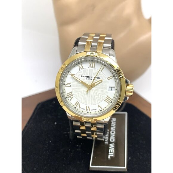 Raymond Weil Women's Watch 5960-STP-00308 Tango Swiss Quartz White Dial 30mm - Picture 1 of 15